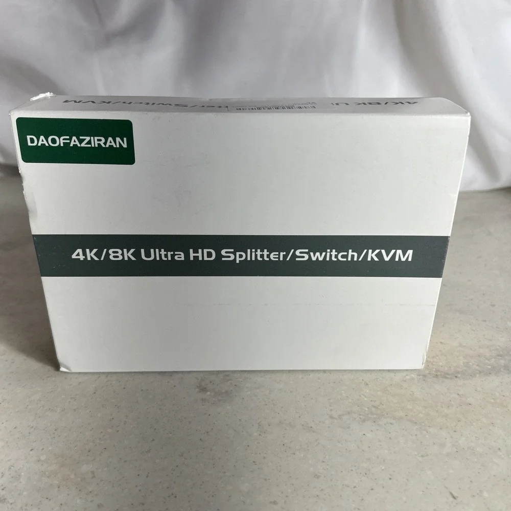 Daofaziran 4K/8K Ultra HD splitter/ switch/ KVM